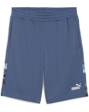 PUMA Essentials Camo 10'' Shorts XL - Blau