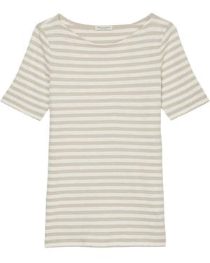 Marc O' Polo T-Shirts Short Sleeve - Weiß