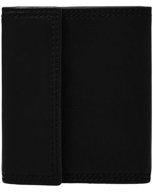 Fossil Ness Coin Pocket Bifold Black - Schwarz