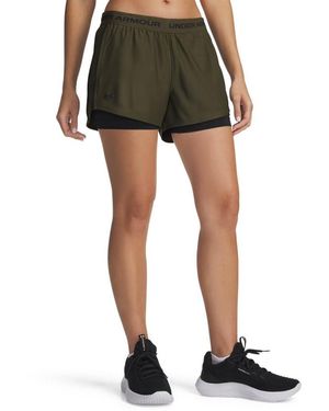 Under Armour Tech Play Up 2-In-1 Shorts Expedition - Black