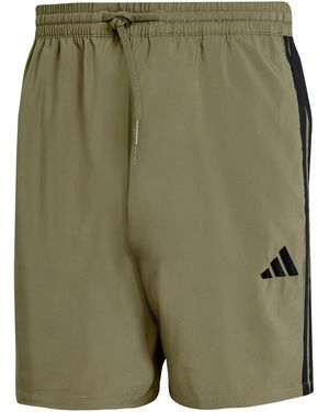 adidas Essential Three Stripes Chelsea Short - Groen