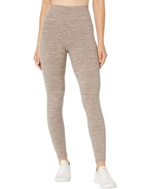 Skechers Gostretch Diamond Brushed High-waisted Leggings - Natural