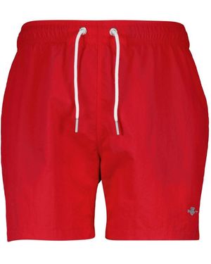 GANT Regular Swimshorts Men - Xl - Red