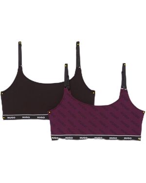 HUGO Twin Bralette Design - Lila
