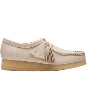 Clarks Wallabee. Oxford - Natural