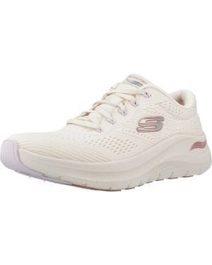 Skechers Arch Fit 2.0 Big League Low-Top-Sneaker - Weiß
