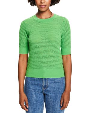 Esprit 034ee1i319 Maglione - Verde