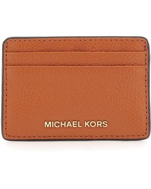 Michael Kors Card Holder Hand Bag - Brown
