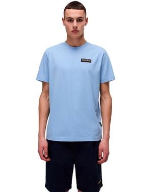 Napapijri Laato Short Sleeve T-shirt Xs Blue