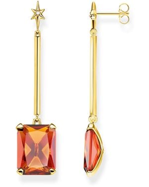 Thomas Sabo Orecchini a Perno da Donna Argento H2071-971-8 - Metallizzato