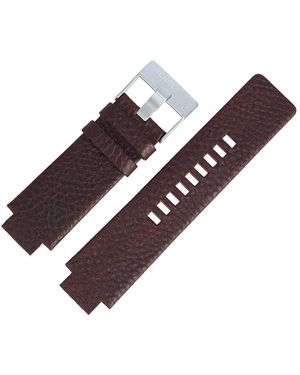 DIESEL Cinturino Per Orologio 18mm Pelle Marrone - DZ-1123