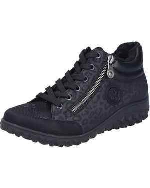 Rieker 59500 Schnürstiefel - Blau