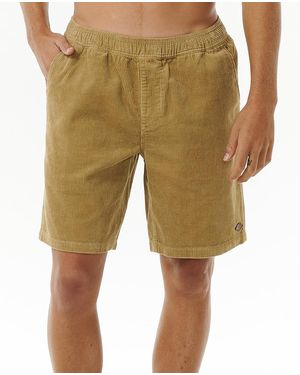 Rip Curl Classic Surf Cord Volley Short - Natural
