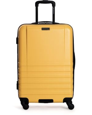 Ben Sherman 4-wheel Spinner Travel Upright Luggage - Yellow