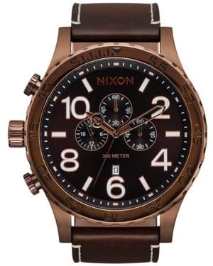 Nixon Analog Uhr mit Edelstahl Armband A1392-5240-00 - Schwarz