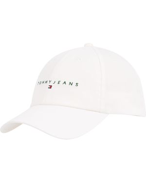 Tommy Hilfiger Tjm Linear Logo cap AM0AM12958 Coperchio - Nero