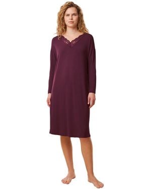 Triumph Timeless Sensuality Ndk Lsl Nightgown - Red