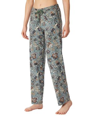 Schiesser Schlafhose lang Baumwolle-Mix + Relax Pyjamaunterteil - Mehrfarbig