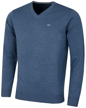 Calvin Klein Denim Marl - Bleu