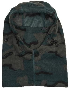 Oakley Passamontagna da uomo in pile stampato - Verde