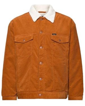 Wrangler Antifit Sherpa Jacket - Blue