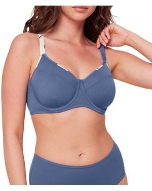 Triumph Summer Allure W Sd 01 Bikini Top - Blue