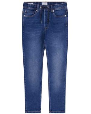 Pepe Jeans Tapered Jeans Jr Pb202134 - Blu