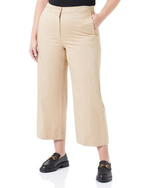 Gerry Weber 7/8 Hose mit Dehnbund unifarben 7/8 Länge Caramel 44 - Natur