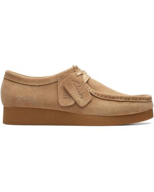 Clarks Scarpa da Donna Modello Wallabee Evo 40/Dark - Marrone