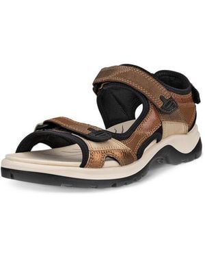 Ecco Yucatan Multicolor Sport Sandal - Bianco