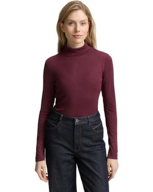 Tom Tailor 1043142 Longsleeve T-Shirt - Lila