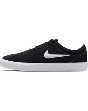 Nike Charge Suede Trainer - Black