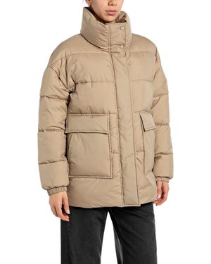 Replay Steppjacke Lang - Natur