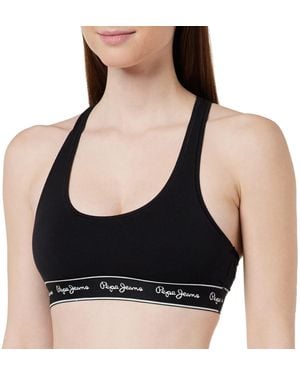 Pepe Jeans Pepe Rb Brlt Soutien-Gorge - Noir
