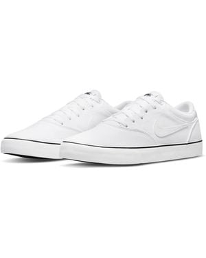 Nike Sb Chron 2 Canvas Senior Trainers - White