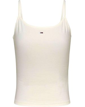 Tommy Hilfiger 's Essential Strap Top - White