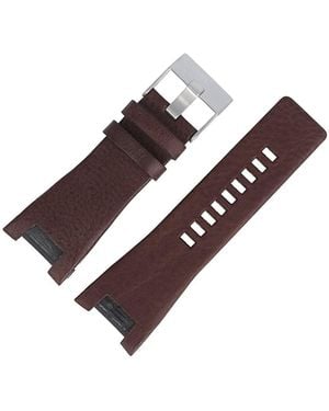 DIESEL Cinturino Per Orologio 32mm Pelle Marrone - DZ-1273