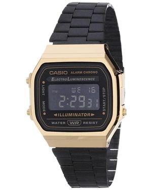 G-Shock Digital A168WEGB-1BVT Japan-Automatic Stainless Steel Watch Gold - Nero