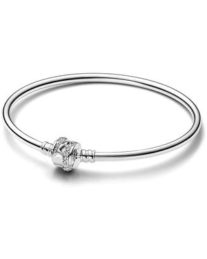 PANDORA Moments Armband 592733C01-19 Stern - Braun