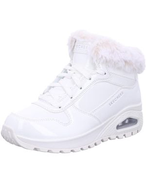 Skechers Uno Rugged Ankle Boot - Blanco