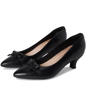 Womens Leather Pumps Clarks Women's Kepley Vine Pump - Classic...