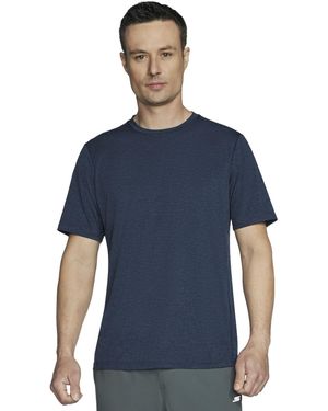 Skechers GO DRI Charge Tee TS84-NVY - Blau
