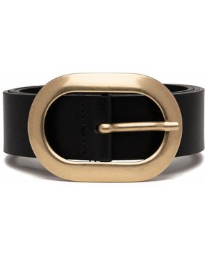 Replay Ceinture en cuir pour femme - Noir