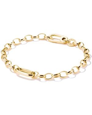 Thomas Sabo Bracciale in argento 925 placcato oro 18 carati placcato oro - Metallizzato