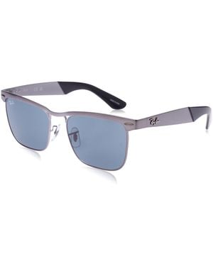 Ray-Ban Lunettes de soleil Wayfarer Deluxe unisexes - Noir