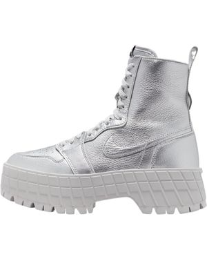 Nike Air Jordan 1 Brooklyn Boots - Grey