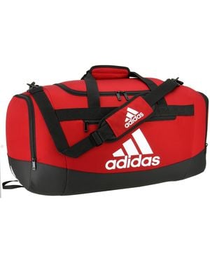adidas Adult Defender 4.0 Gym Duffel Bag For And - Red