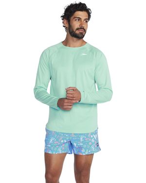 Speedo 's Baybreeze Long Sleeve Swim Shirt - Green