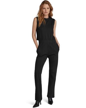 G-Star G-Star Para Mujer Mono Pintucked - Negro