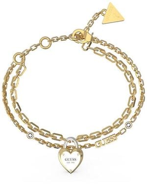 Guess 'Pulsera para Mujer All You NEED IS LOVE - Metálico